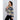 RD Style - Alta Sherpa 1/2 Zip Snap Front Pullover in Neon Multi