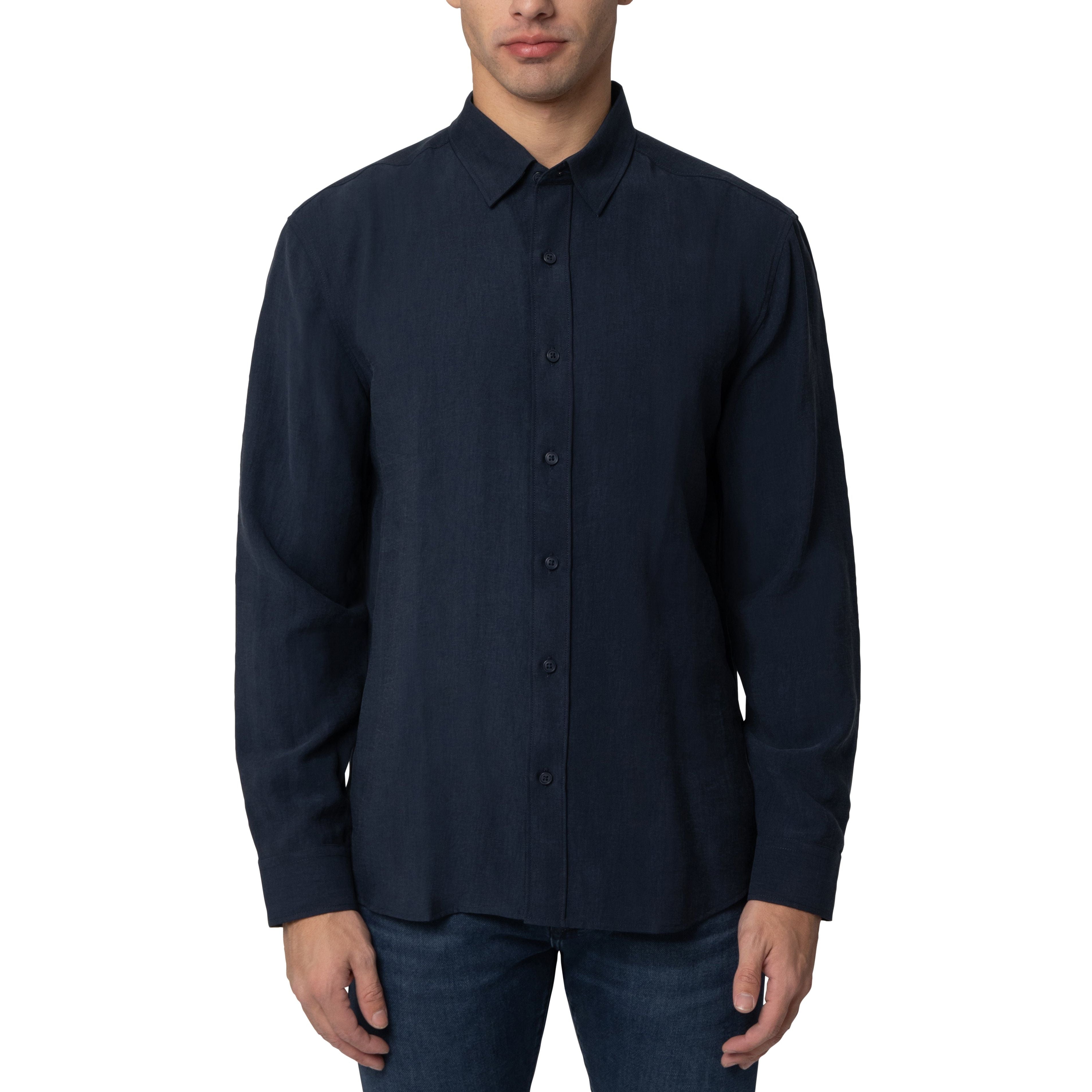 Mavi - Button-Up Long Sleeve in Total Eclipse