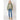 Dex - Drawstring  Quilted Jacket in Olive