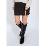 RD Style - Mara Mini Skirt in Brown