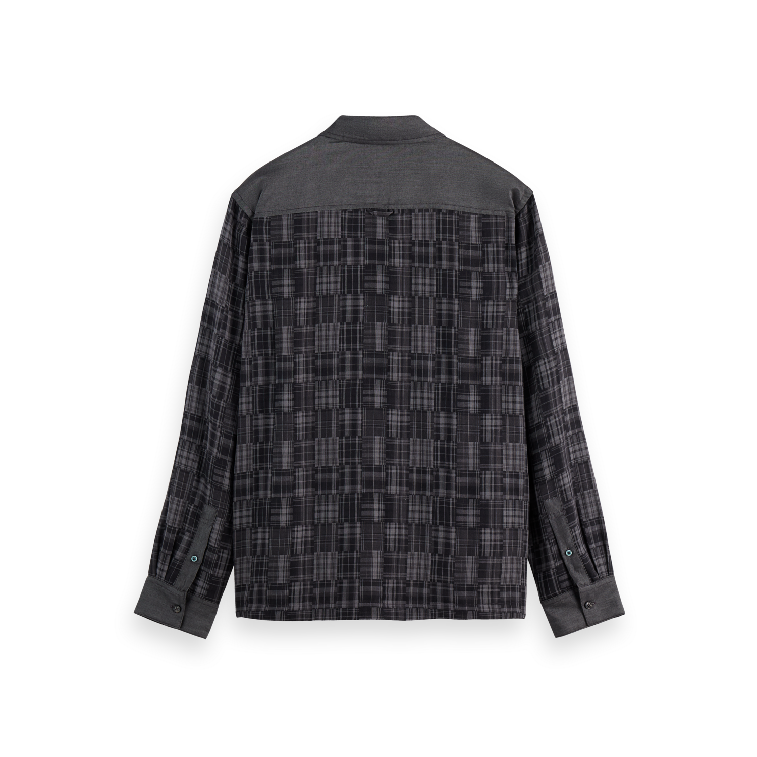 Scotch & Soda - Button Up Shirt in Meteroite Patrchwork Check