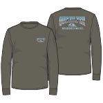 Quicksilver - Boys Chrome Long Sleeve in Dusty Olive