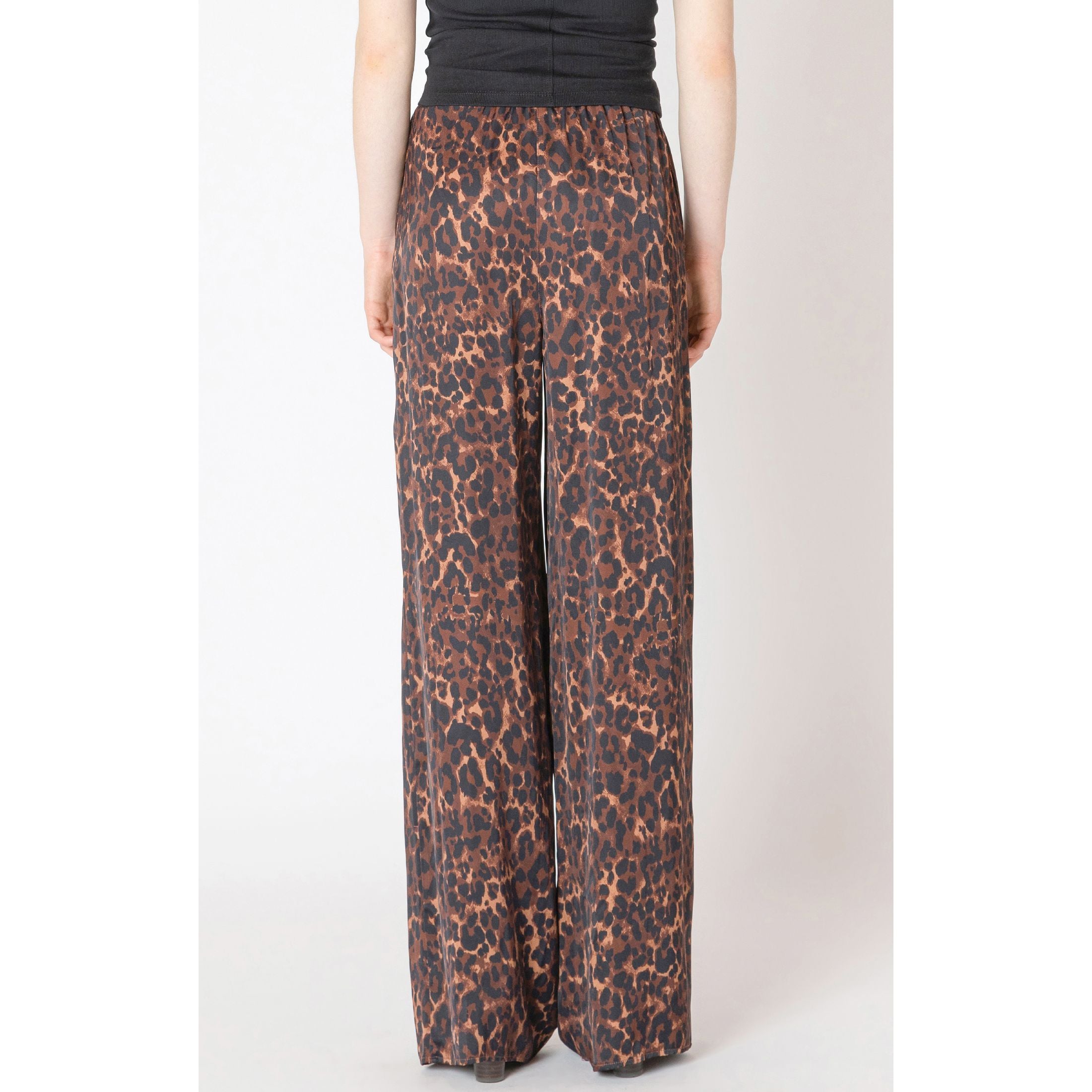 Dex - Printed Flowy Pant in Tonal Animal