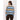 24 Colours - Striped Cardigan in Soft Blue/Oatmeal