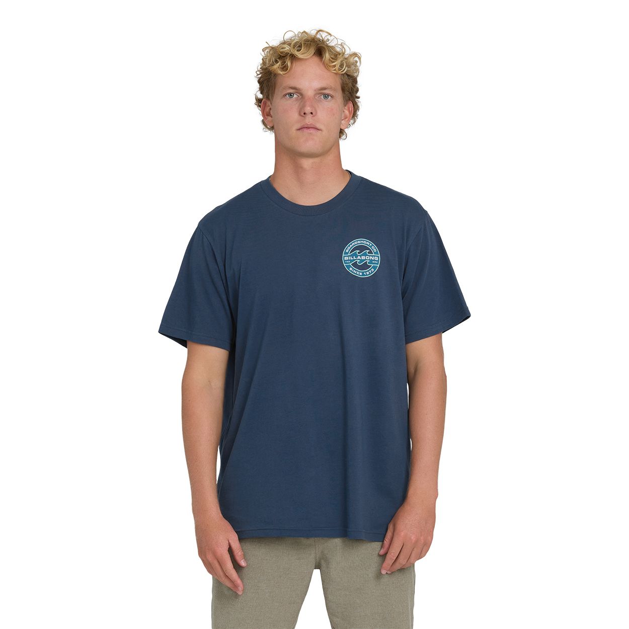 Billabong - Hollow Premium Short Sleeve T-Shirt in Navy