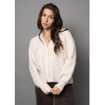 RD Style - Loretta Long Sleeve Raglan V-Neck Cardigan in White Beach