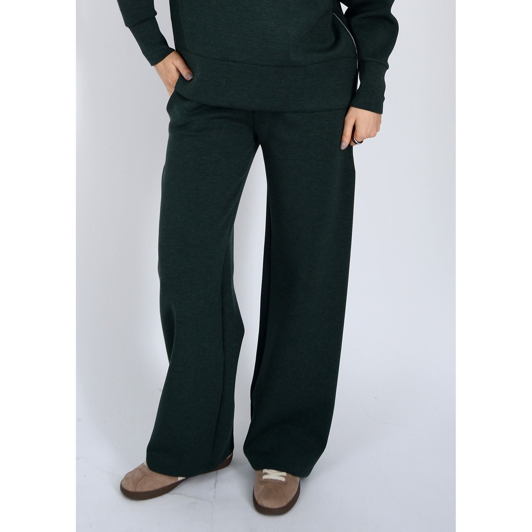 RD Style - Victoria Soft Knit Pant in Pine Melange