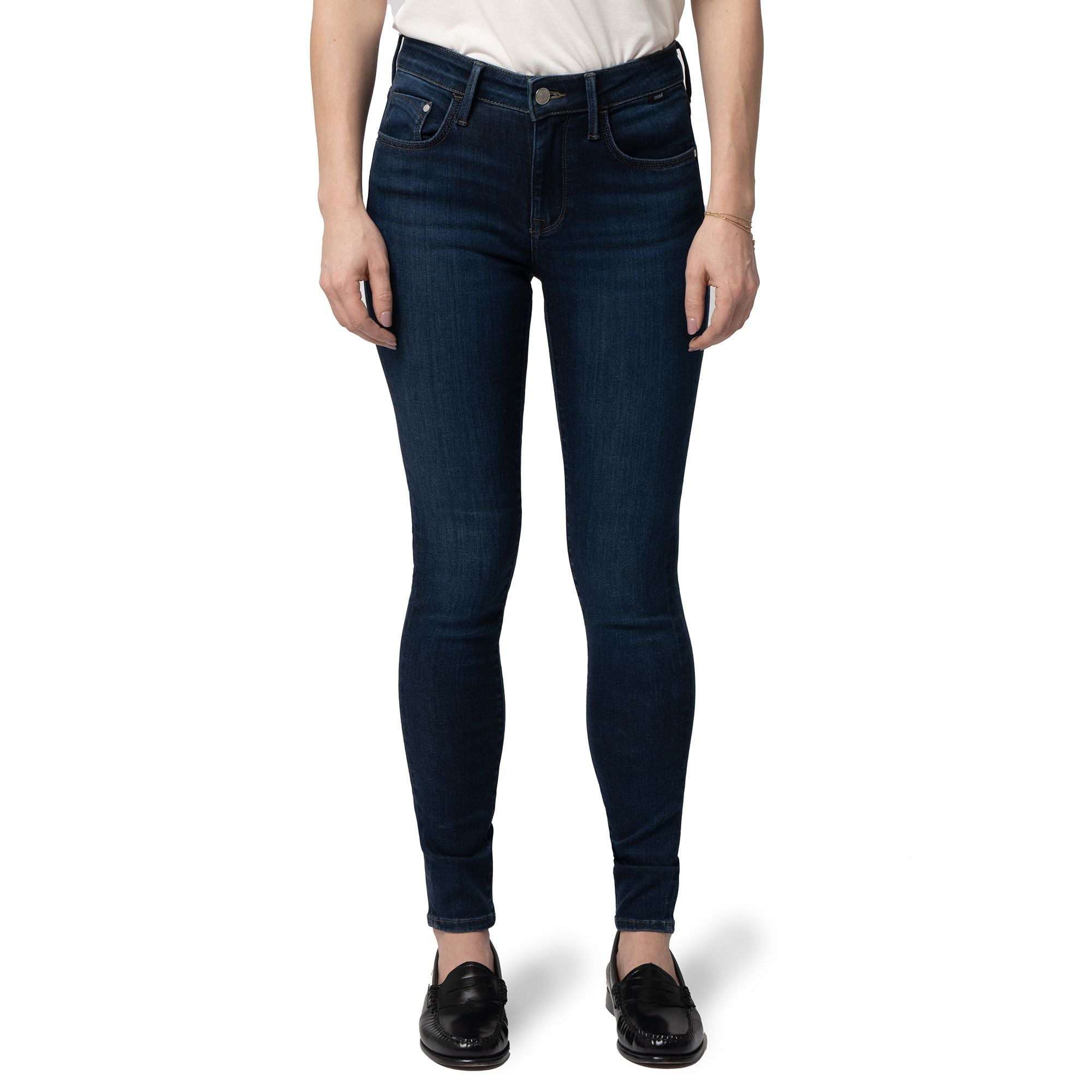 Mavi - Adriana Skinny in Dark Supersoft