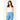 Dex - Tie Front Eyelet Vest in White