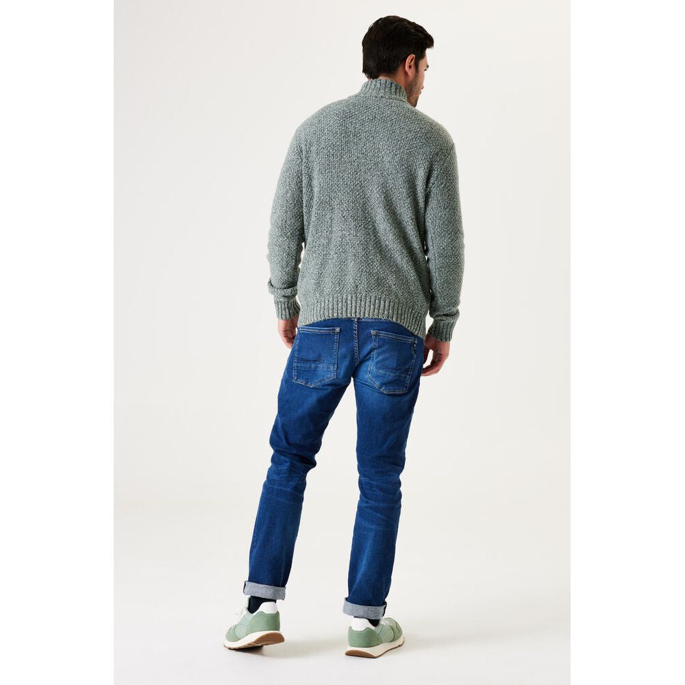 Garcia - Cable 1/2 Zip Sweater in Vetiver