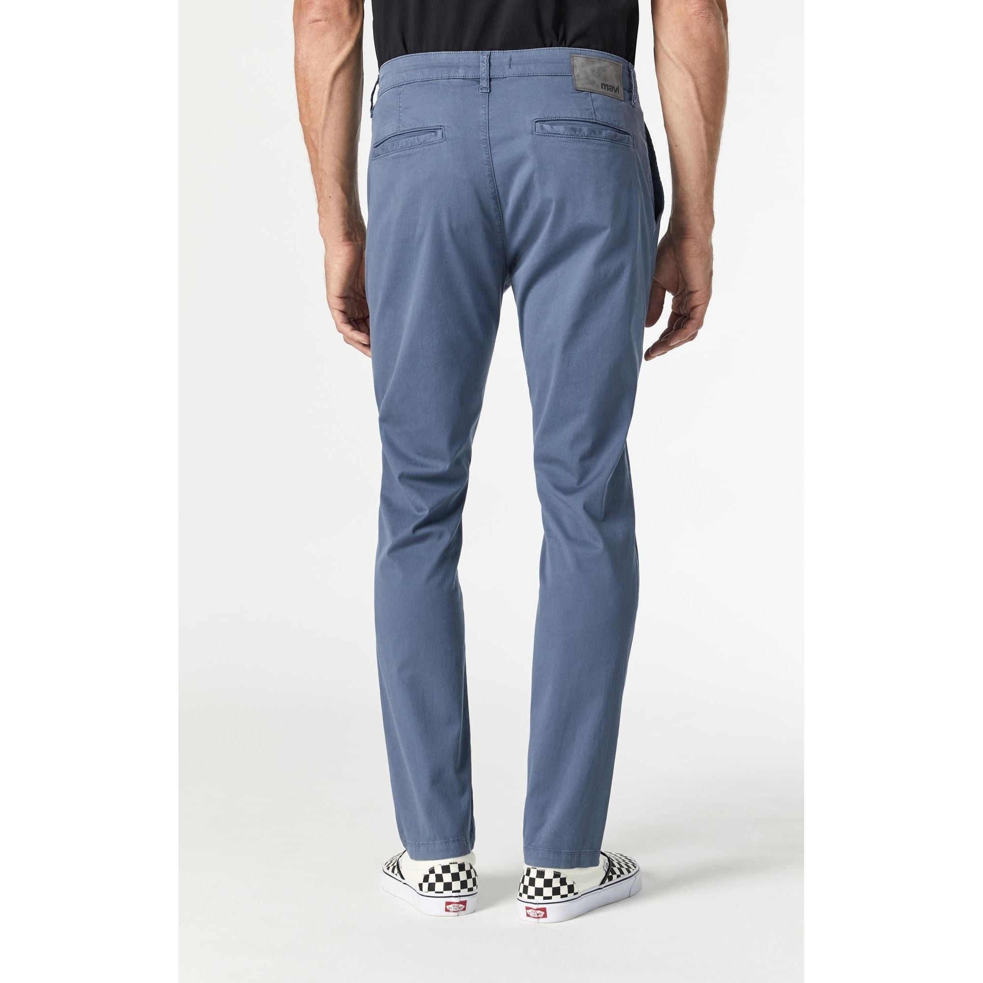 Mavi - Johnny Slim Leg Chino in Navy Twill-SQ0121200