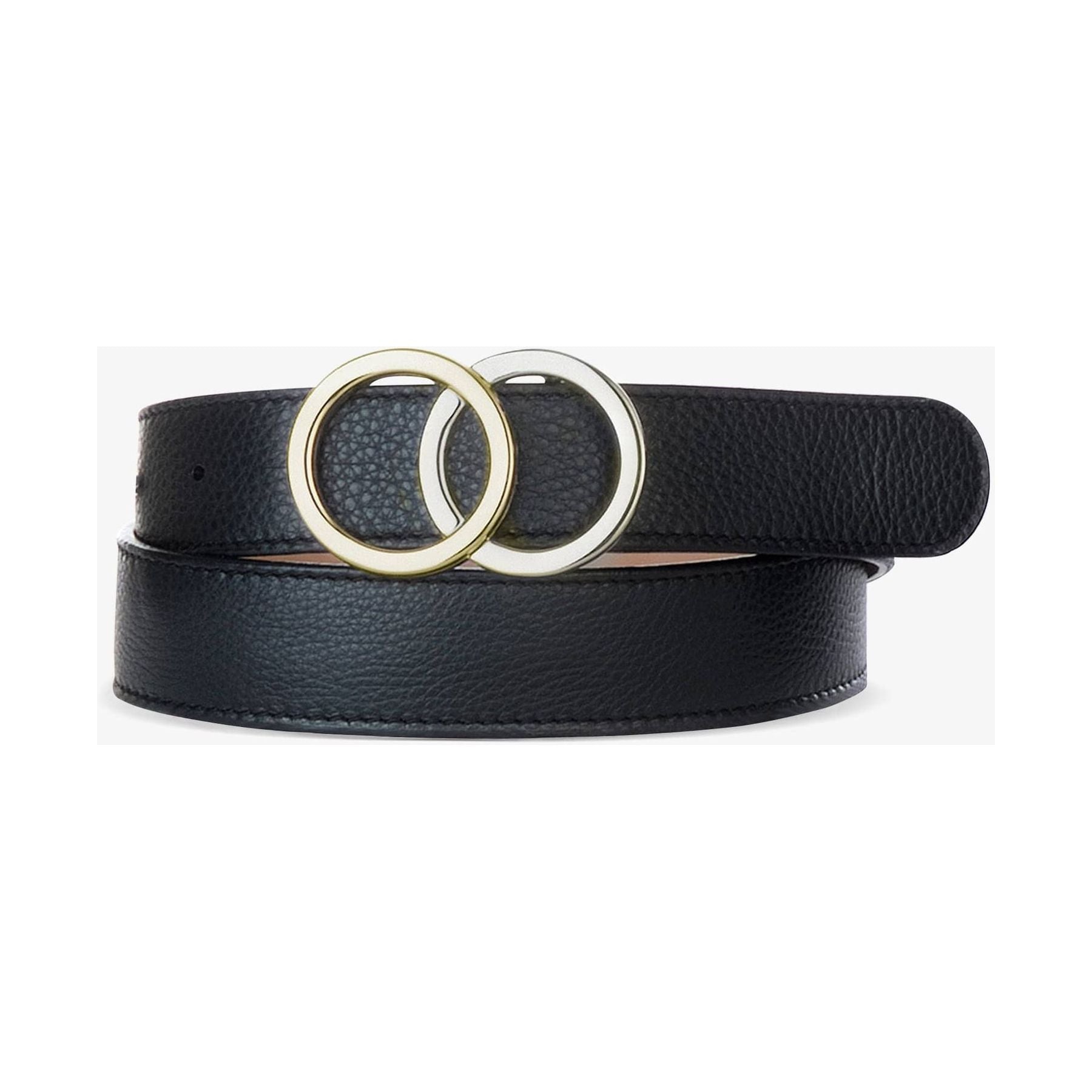 Brave - Women's Otir Belt in Black Pebbled-SQ1893438