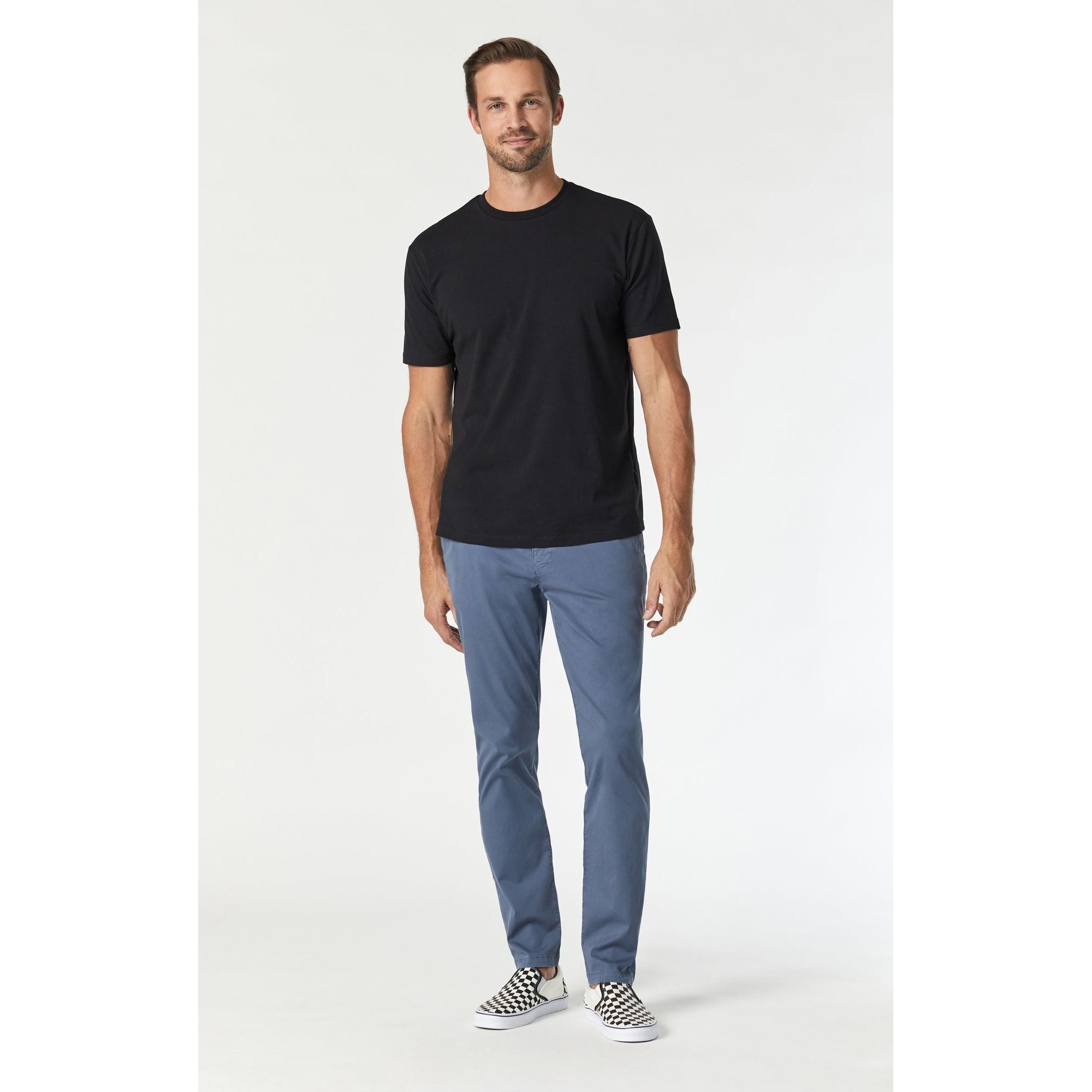 Mavi - Johnny Slim Leg Chino in Navy Twill-SQ0121200