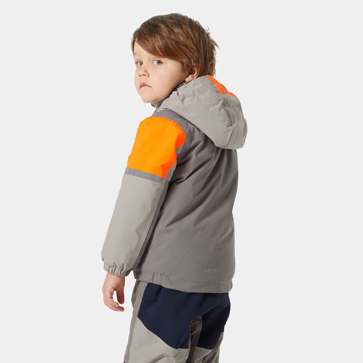Helly Hansen - Kids Rider 2.0 Insulated Jacket in Concrete-SQ1856157