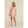 Mink Pink - Marli Mini Dress in Orange Floral-SQ5192101