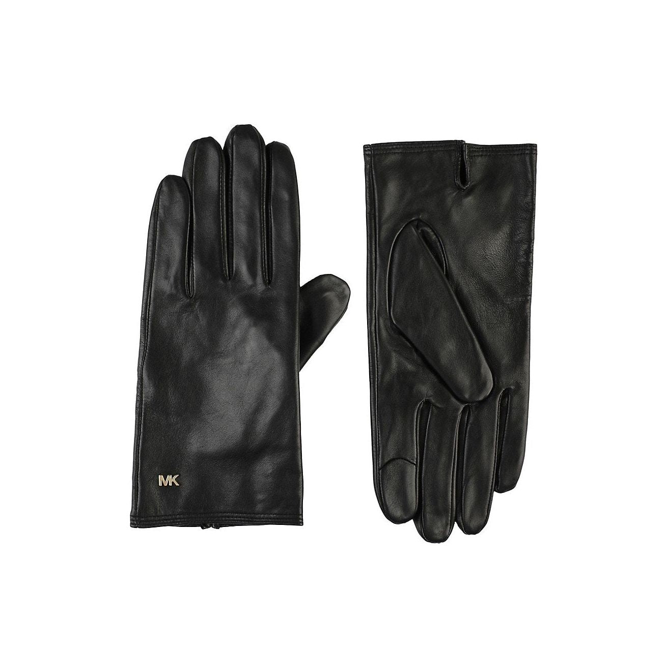 Micheal Kors - Tech Touch Leather Gloves-SQ8161151
