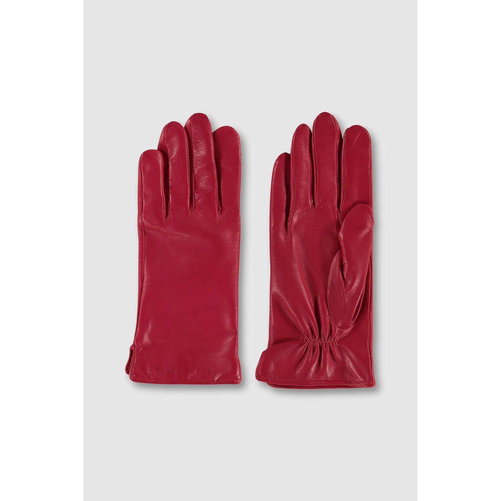Rino & Pelle - Alicia Leather Gloves in Black (Copy)-SQ5637811