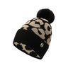 Micheal Kors - Studded Metallic Leopard Cuff Beanie