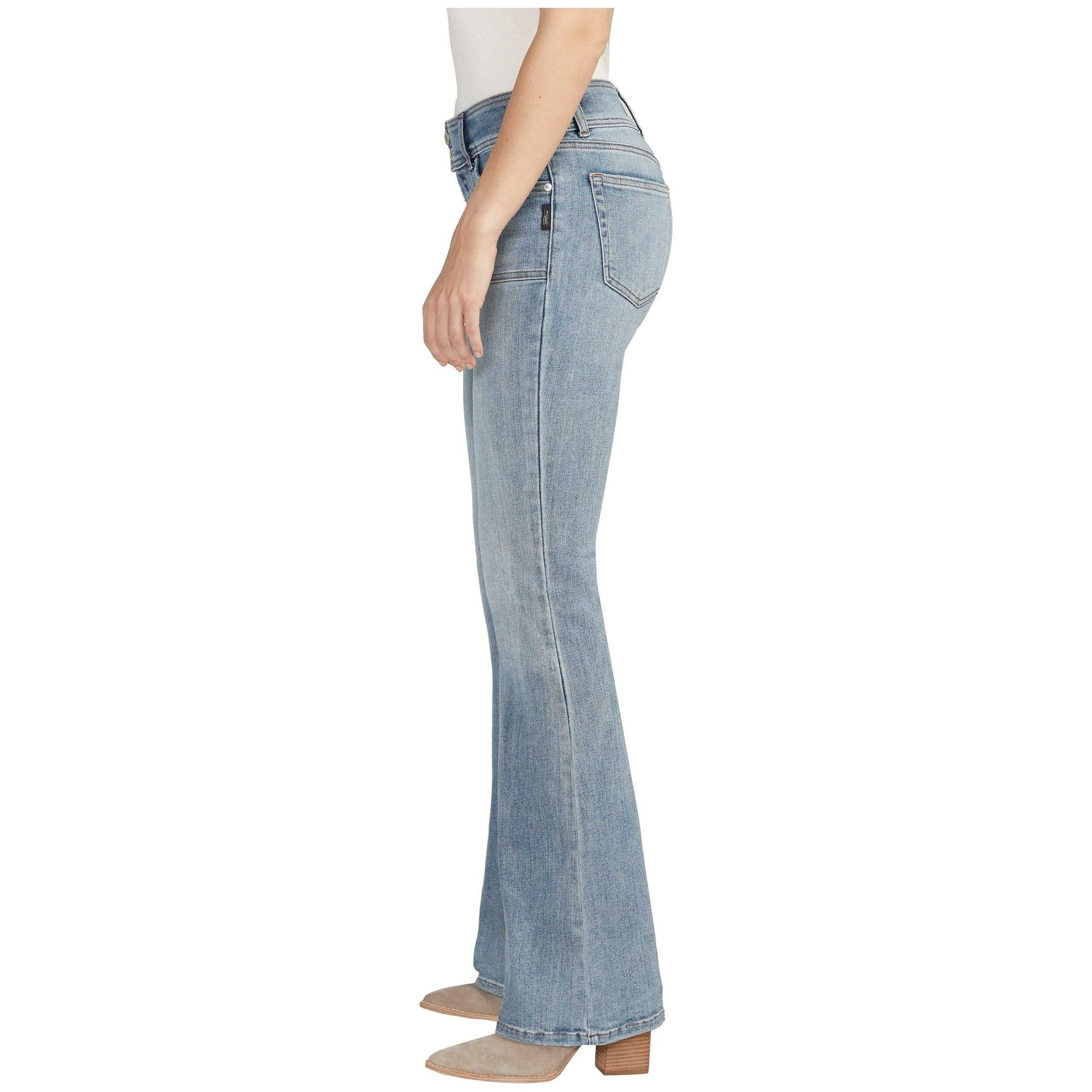 Silver Jeans - Be Low Flare in Light Indigo-SQ6006778