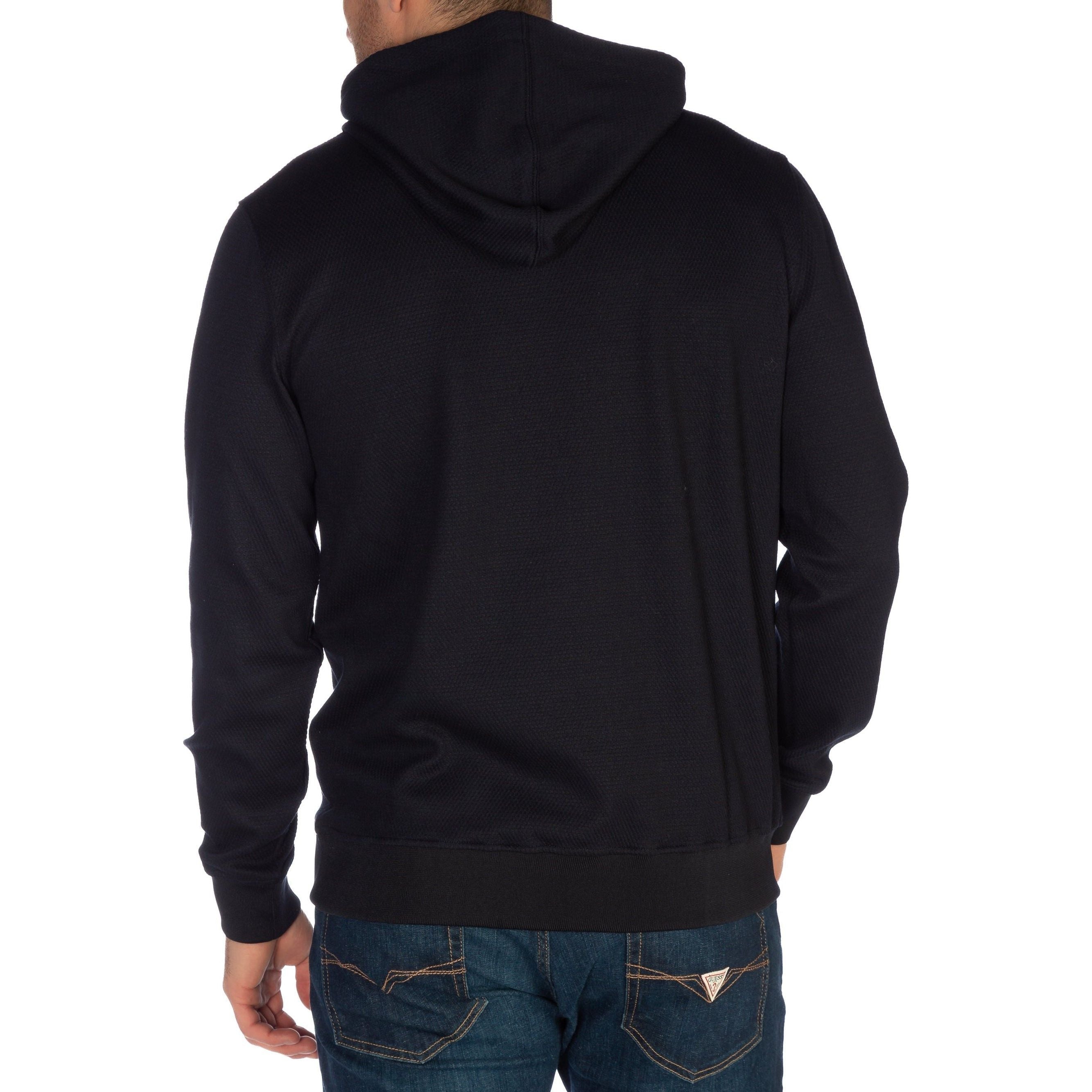 Guess - New Tech Stretch Hoodie in Smart Blue-SQ0624449