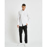 Minimum - Halls LS Shirt White-SQ2588863