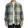 Billabong - Coastline Flannel Long Sleeve Shirt in Light Sage-SQ2593870