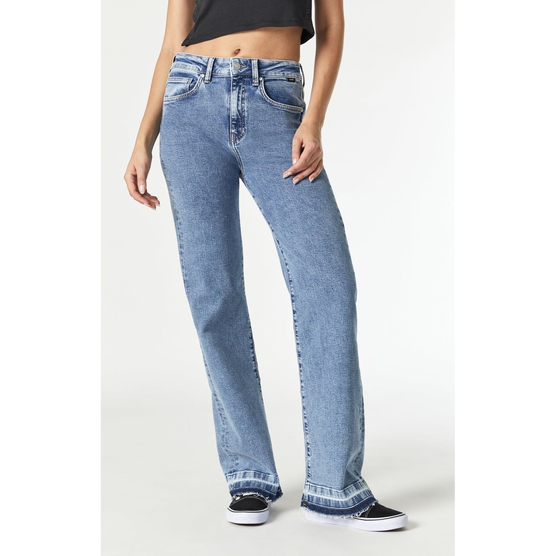 Mavi - Victoria Wide Leg Jeans in Light Recycle Blue – Clothes Encounter