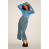 Rollas - Chicago Skirt in Lyocell Blue-SQ8754547