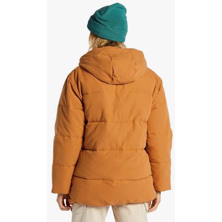 Billabong - Love On You Hooded Jacket in Caramel-SQ7659517