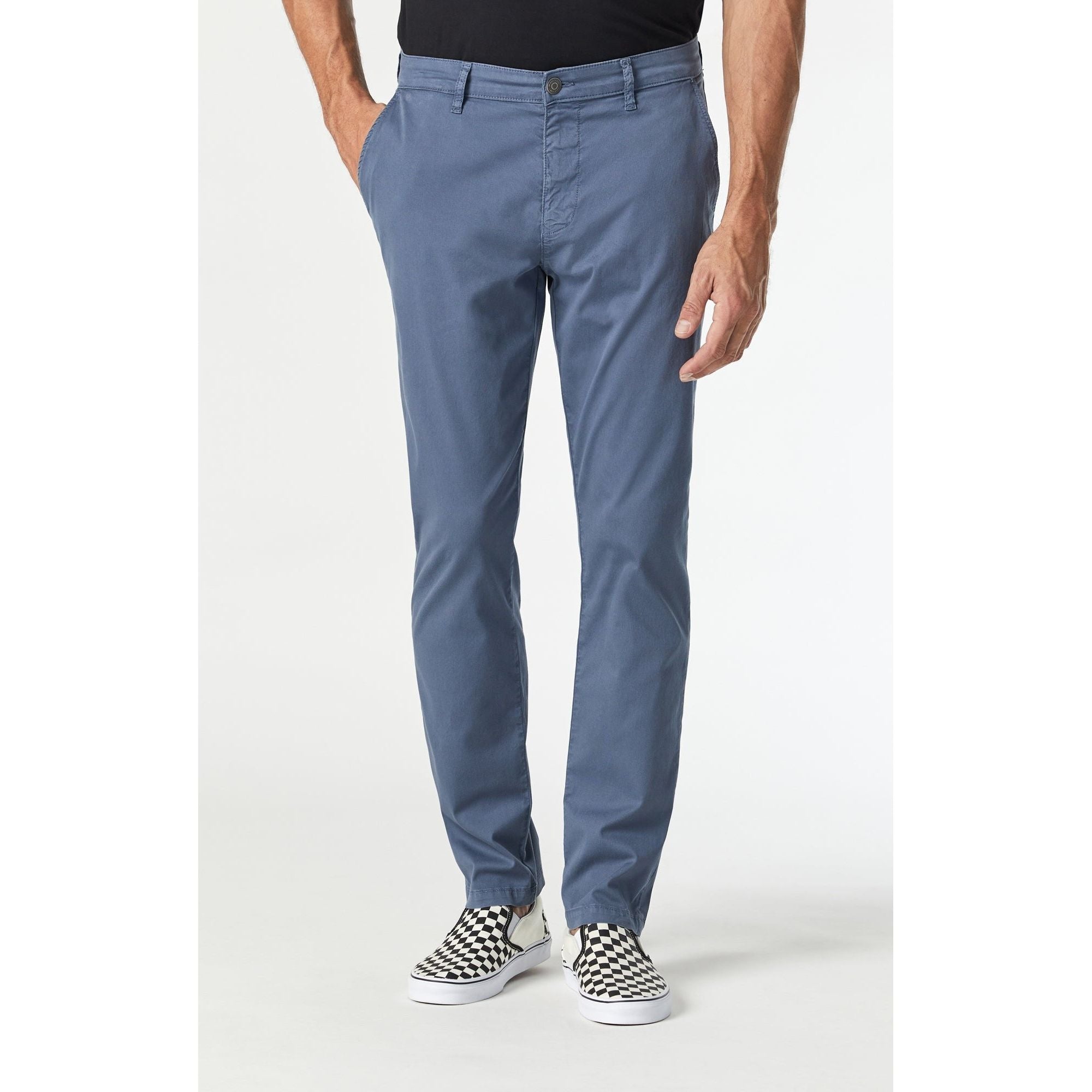 Mavi - Johnny Slim Leg Chino in Navy Twill-SQ0121200