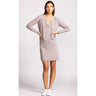 Pink Martini - Noah Dress & Cardigan in Taupe-SQ3056431