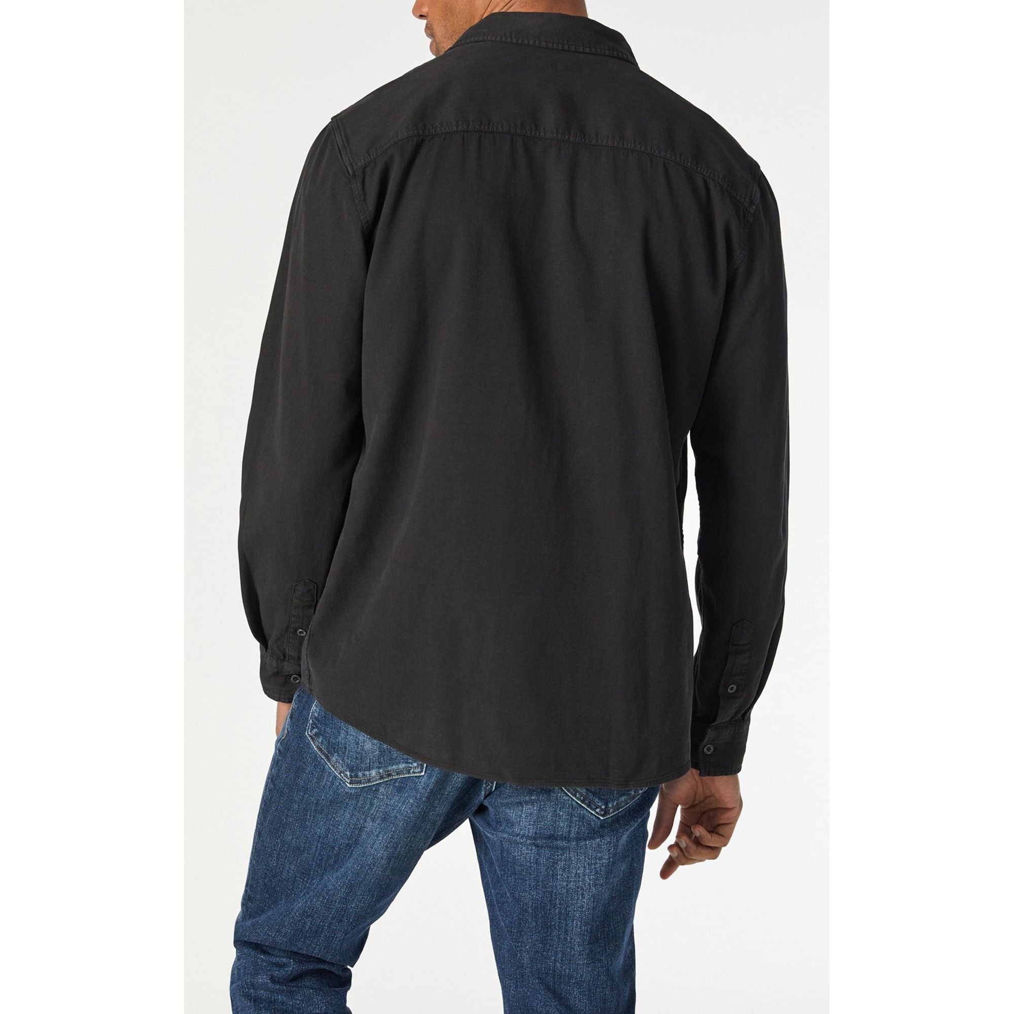 Mavi - Button Up Shirt in Black-SQ0921159